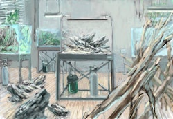 Image depicting the artwork named Dojo, 130x90cm, ψηφιακή ζωγραφική / digital painting